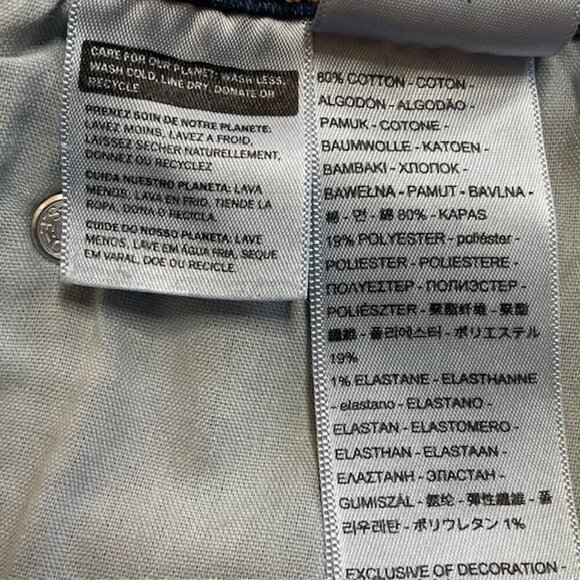 LEVI'S 725 High-Rise Bootcut Jeans in Did It Matter Wash - Size 34 - Picture 8 of 9